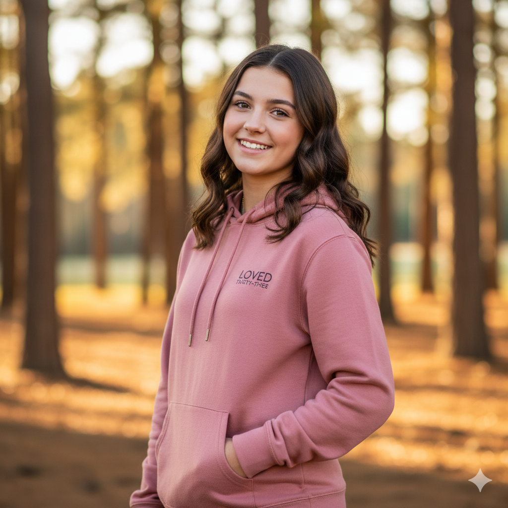 LOVED Embroidered Hoodie